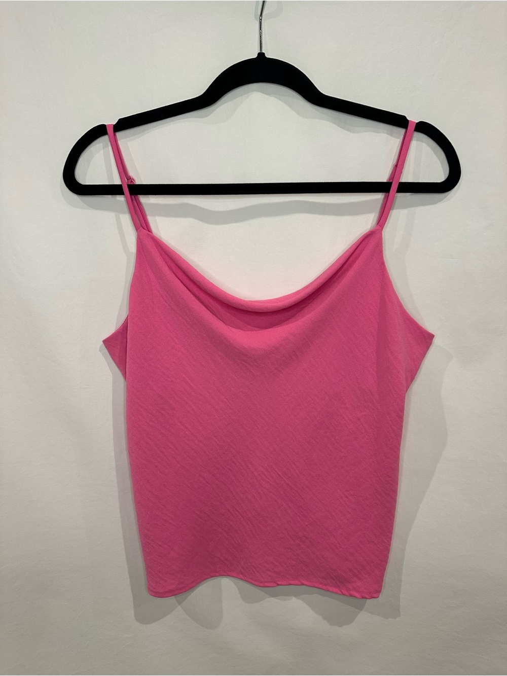 Altar'd State Hot Pink Cowl Neck Camisole